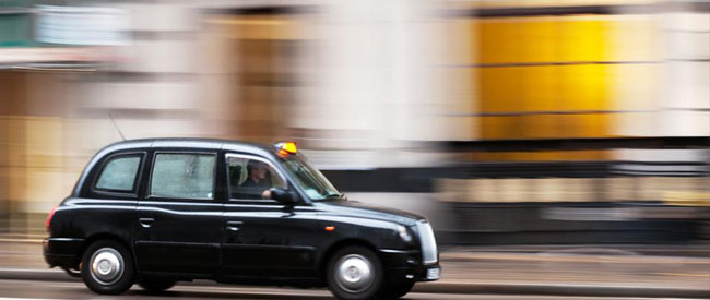 London's famous black cabs